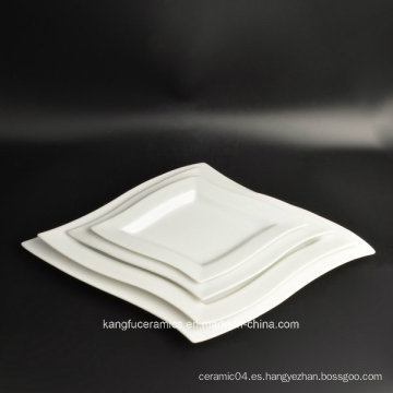 Resistente al calor 4PCS Set Porcelain Dinner Plate